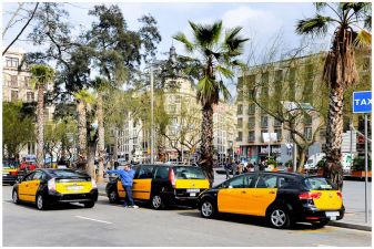 Барселона фото – Такси