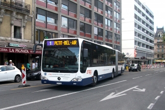 Автобусы в Женеве