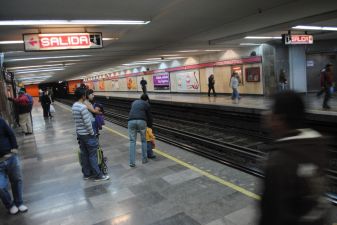 Мехико фото – платформа в метро