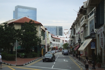 Дороги на окраинах Сингапура