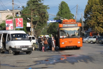 Троллейбус в Сухуме