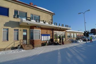 Лапландия фото – Железнодорожный вокзал в Рованиеми