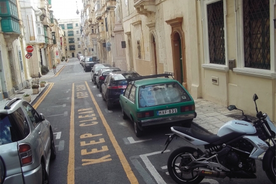 Парковка на улицах Флориана