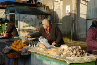 На абхазском рынке