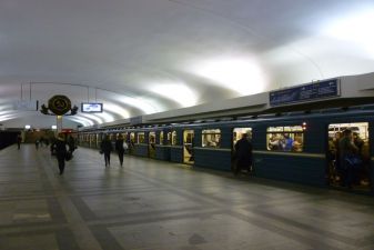 Станция метро в Минске