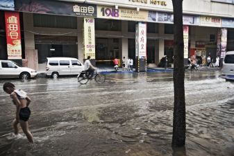 Дождь в Гуанчжоу