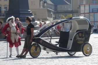 Вело-такси в Дрездене