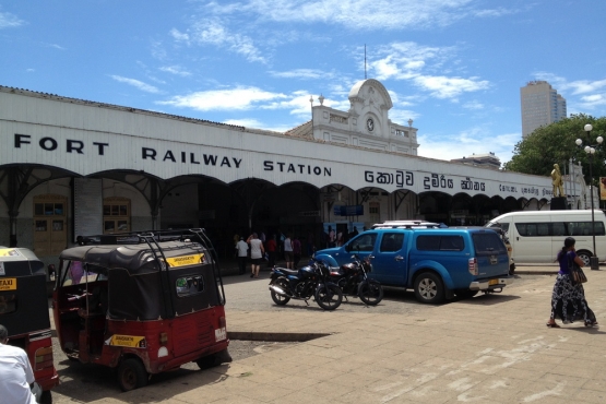 Главный вокзал ланкийской столицы