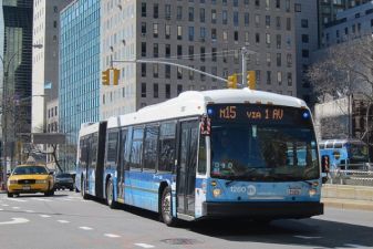 Автобусы в Нью-Йорке