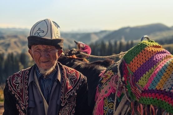 Казахский старец