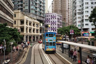 Гонконг фото – гонконгский трамвай