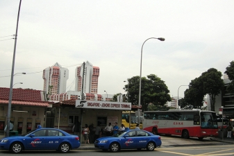 Автостанция в Сингапуре