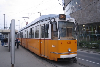 Трамвай в Будапеште