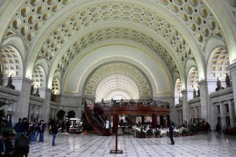 Ж/д вокзал Union Station в Вашингтоне