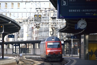 Ж/д вокзал в Женеве