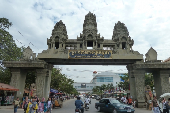 Наземная граница Камбоджи