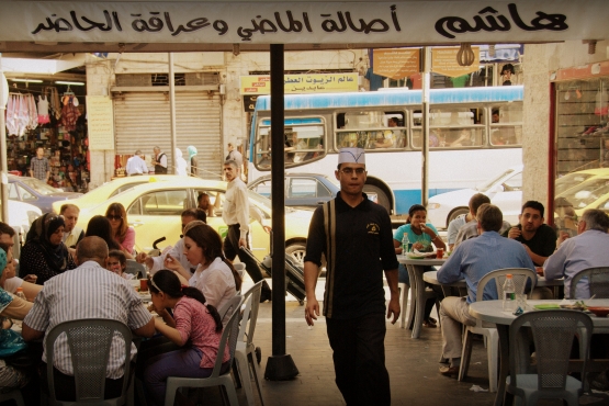 Уличное кафе в Аммане