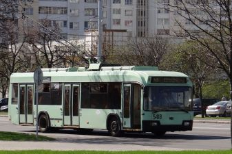 Троллейбус в Минске