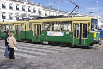Финляндия фото – Туристический трамвай № 3В в Хельсинки