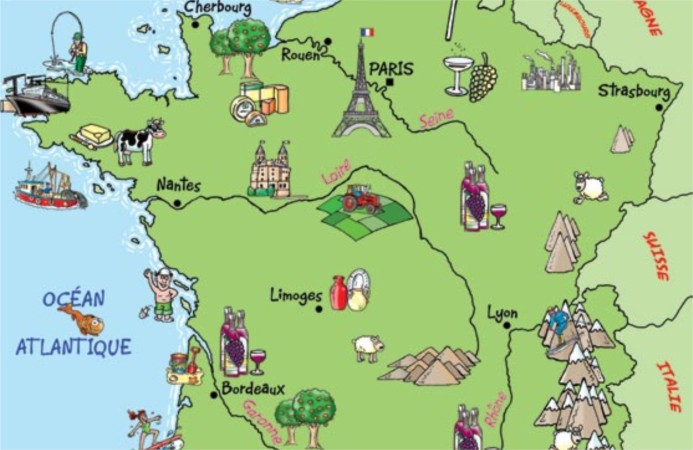 Pariz na mapi Francuske: zemljopis, priroda i klima