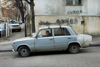 Старое такси