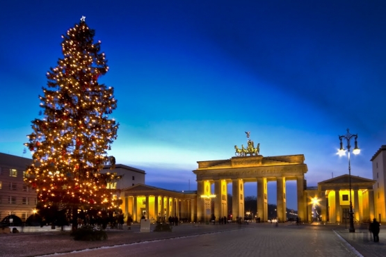 Берлин в рождественском убранстве