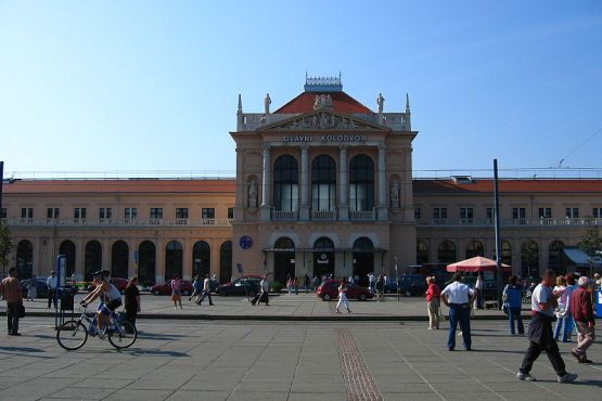 Центральный ж/д вокзал Загреба