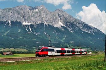 Поезд в Австрии