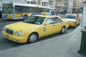 Такси в аэропорту Афин