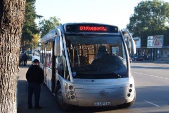 Новые автобусы в Батуми