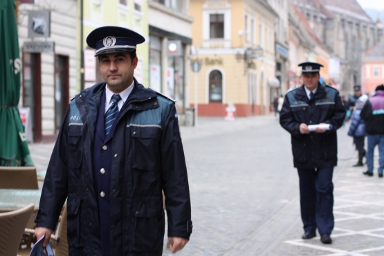 Румынские полицейские