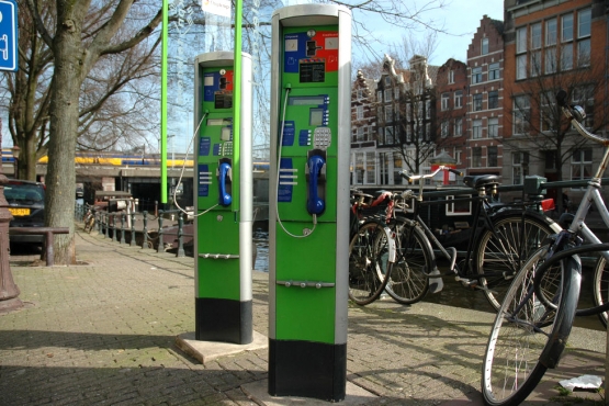 Телефон-автомат в Нидерландах