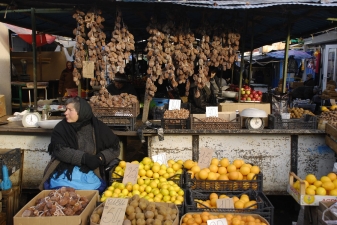 На рынке в Абхазии