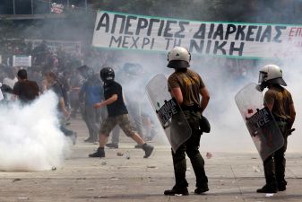 История Греции – Протесты