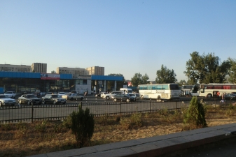 Вид на автостанцию