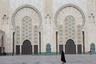 Фасад мечети Хасана II