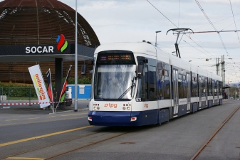 Трамваи в Женеве