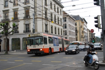 Троллейбусы в Женеве