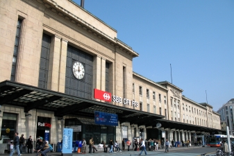 Ж/д вокзал в Женеве