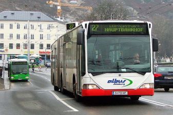 Автобус в Зальцбурге