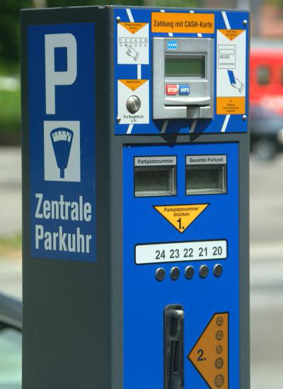 Паркомат в Швейцарии