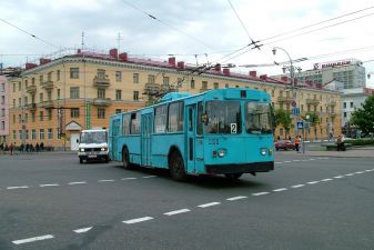 Троллейбус в Витебске
