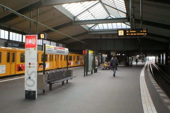 Станция берлинского метро U-Bahn