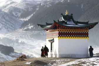 Зима в Тибете