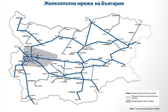 Болгария фото – схема движения поездов