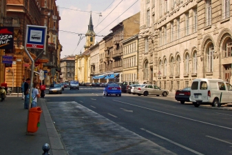 Дорожное движение в Будапеште