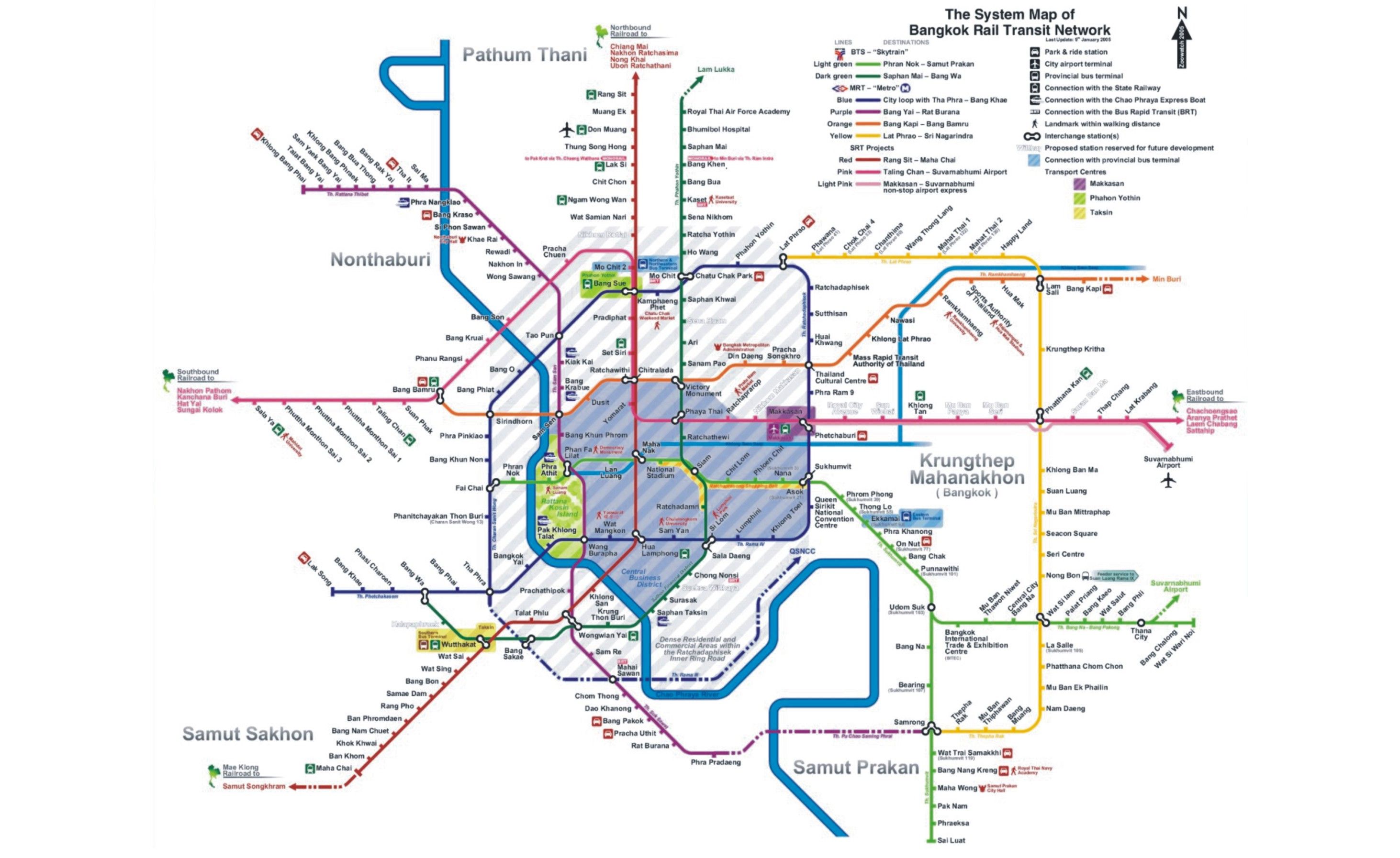 Bangkok Metro Map Pdf - offfasr